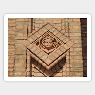 Brick Angel Sticker